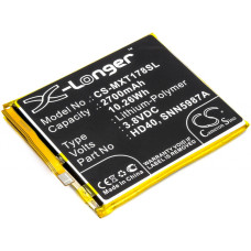 Batéria pre Motorola Moto Z Force 2nd / XT1789, 2700 mAh