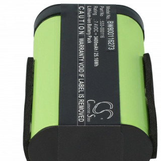 Batéria pre Logitech Ultimate Ears MegaBoom, 3400 mAh