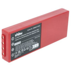 Batéria pre HBC Radiomatic BA210040 / BA211060, červená,  2000 mAh