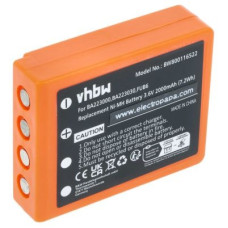 Batéria pre HBC Radiomatic BA223031 / BA223001, oranžová, 2000 mAh Batéria pre HBC Radiomatic BA223031 / BA223001, oranžová, 2000 mAh