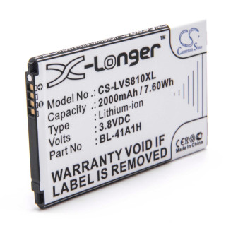 Batéria pre LG Optimus F60 / D390 / LS660, 2000 mAh
