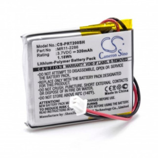 Batéria pre Casio Smartwatch PRT-2GP, 320 mAh Batéria pre Casio Smartwatch PRT-2GP, 320 mAh