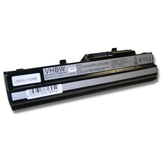 Batéria pre Medion Akoya E1210 / MSI Wind U100 / LG X110, Čierna, 4400mAh