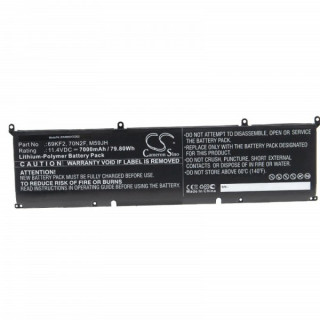 Batéria pre Dell XPS 15 9500 / Alienware M15 R3 / M17 R3, 7000 mAh Batéria pre Dell XPS 15 9500 / Alienware M15 R3 / M17 R3, 7000 mAh