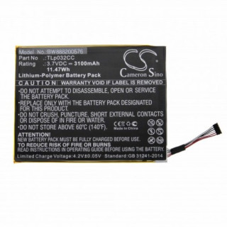Batéria pre Alcatel One Touch Pixi 8 8.0 3G, 3100 mAh