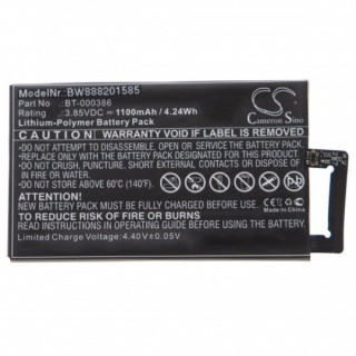 Batéria pre Zebra EC30, 1100 mAh