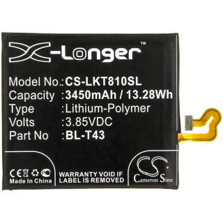 Batéria pre LG G8S ThinQ / G810, BL-T43, 3450 mAh