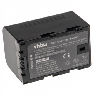 Batéria SSL-JVC50 pre JVC GY-HM200 / GY-HM600 / GY-HMQ10, 5200mAh