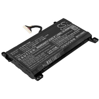 Batéria pre HP Omen 17-AN, 16-pinový konektor, FM08XL, 5300 mAh