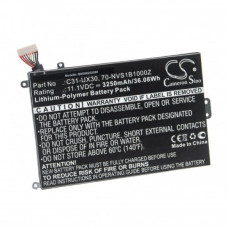 Batéria pre Asus Zenbook UX30 / UX30KA / UX30KU, C31UX30, 3250 mAh