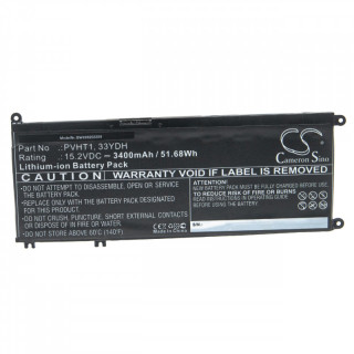 Batéria pre Dell Inspiron 3579 / 5587 / 7588, 3400 mAh