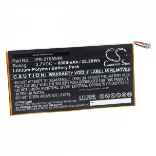 Batéria pre Acer Iconia One 10 / B3-A20, 6-pinový konektor, 6000 mAh