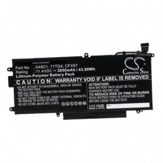 Batéria pre Dell Latitude 5289 / Latitude 7390, 3850mAh