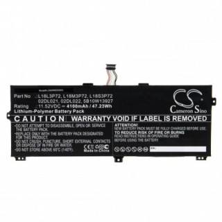 Batéria pre Lenovo ThinkPad X390 Yoga, 4100 mAh