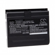 Batéria pre Clevo X8100, 4400 mAh