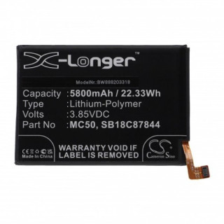 Batéria pre Lenovo K12 Pro / Motorola G9 Power / Nokia G60 5G, MC50, 5800 mAh