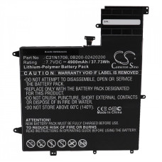 Batéria pre Asus ZenBook Flip S UX370UA, C21N1706, 4900 mAh