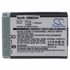 Batéria NB-13L pre Canon PowerShot G7 / Powershot G7X / PowerShot G9X, 1250 mAh 