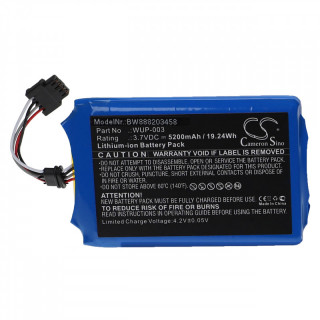 Batéria pre Nintendo Wii U Gamepad, WUP-003, 5200 mAh
