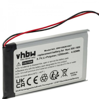 Batéria pre Garmin Nüvi 300 / 350 / 600 / 680, 1250 mAh