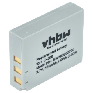 Batéria LI-30B pre Olympus mju Mini Digital / Digital S / Stylus Verve Digital, 550 mAh