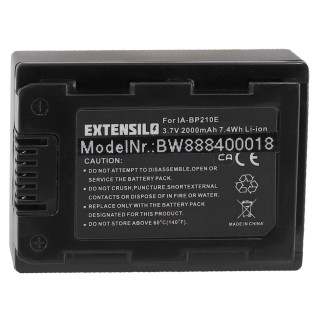 Batéria IA-BP210E pre Samsung HMX-S10 / HMX-H200 / SMX-F40, 2000 mAh Batéria IA-BP210E pre Samsung HMX-S10 / HMX-H200 / SMX-F40, 2000 mAh