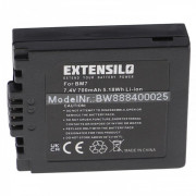 Batéria CGA-S002 pre Panasonic Lumix DMC-FZ1 / DMC-FZ5 / DMC-FZ20, 700mAh