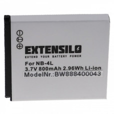 Batéria NB-4L pre Canon IXUS 30 / 40 / 50 / 55, 800 mAh