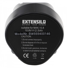 Batéria pre Makita BL1013, 10,8 V, 2,5 Ah