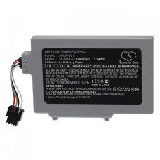 Batéria pre Nintendo Wii U Gamepad, WUP-001, 3200 mAh