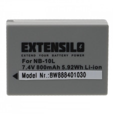 Batéria NB-10L pre Canon PowerShot SX40 / SX50 / G10, 800 mAh