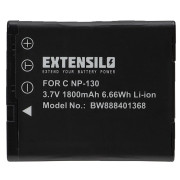 Batéria NP-130 pre Casio Exilim EX-H30 / EX-ZR100 / EX-ZR200, 1800mAh Batéria NP-130 pre Casio Exilim EX-H30 / EX-ZR100 / EX-ZR200, 1800mAh