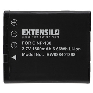 Batéria NP-130 pre Casio Exilim EX-H30 / EX-ZR100 / EX-ZR200, 1800mAh Batéria NP-130 pre Casio Exilim EX-H30 / EX-ZR100 / EX-ZR200, 1800mAh