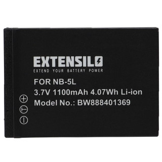 Batéria NB-5L pre Canon PowerShot S100 / IXUS 950, 1100 mAh Batéria NB-5L pre Canon PowerShot S100 / IXUS 950, 1100 mAh