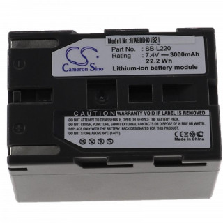 Batéria SB-L220 pre Samsung SC-D130 / VP-D20 / VP-D75, 3000 mAh