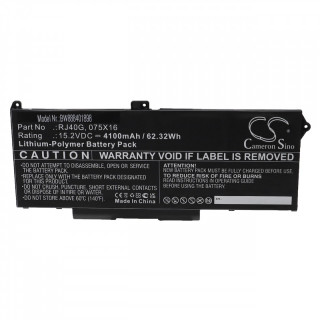 Batéria pre Dell Latitude 14 5420 / Latitude 15 5520, 4100 mAh