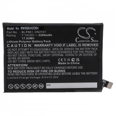 Batéria pre OnePlus Nord 2 5G / Nord 2T, BLP861, 2200 mAh