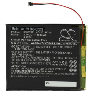 Batéria pre PocketBook 615 / 626 / 632 / Touch Lux 3, 1450 mAh