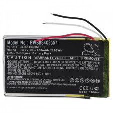 Batéria pre Sony MDR-HW700DS, 800 mAh