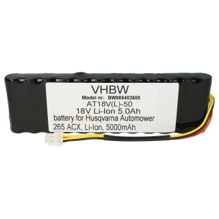 Batéria pre Husqvarna Automower 265 / 265 ACX, 18 V, 5.0 Ah Batéria pre Husqvarna Automower 265 / 265 ACX, 18 V, 5.0 Ah