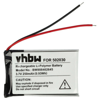 Batéria pre Bosch Intuvia, 250 mAh Batéria pre Bosch Intuvia, 250 mAh