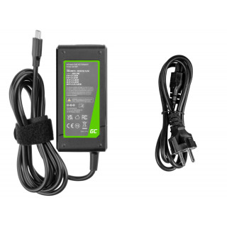 Nabíjačka pre notebooky HP / Toshiba / Acer / Asus / Lenovo / Dell, 45W / 20V / 2,25A / pripojenie USB-C