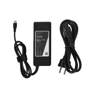 Nabíjačka pre notebooky HP / Toshiba / Acer / Asus / Lenovo / Dell, 90W / 20V / 4,5A / pripojenie USB-C