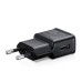Nabíjačka pre telefóny Samsung ETA-U90EBE, s MicroUSB káblom, originál, čierna, 2A