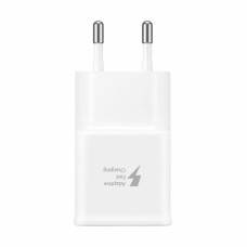 Nabíjačka pre telefóny Samsung EP-TA200EWE, originál, adaptívne rýchle nabíjanie, biela