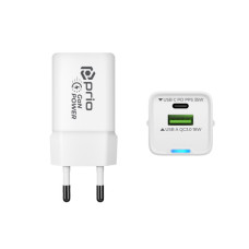 USB-A / USB-C nabíjačka / adaptér, GaN, PD, 35 W