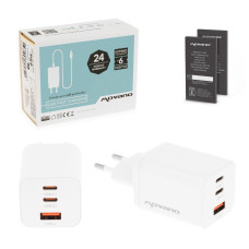 USB-A / USB-C nabíjačka / adaptér, GaN, PD, 65 W USB-A / USB-C nabíjačka / adaptér, GaN, PD, 65 W