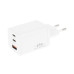 USB-A / USB-C nabíjačka / adaptér, GaN, PD, 65 W