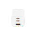 USB-A / USB-C nabíjačka / adaptér, GaN, PD, 65 W