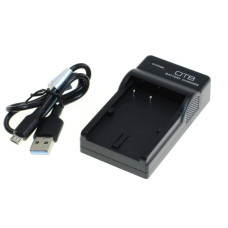 Nabíjačka batérií pre Canon BP-508 / BP-511 / BP-511A / BP-512 / BP-514, MicroUSB